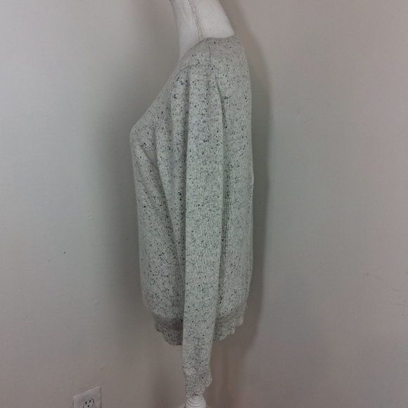 Charter Club Pure Cashmere Donegal Sweater With Shirttail Hem Size Large NWT - Picture 6 of 8